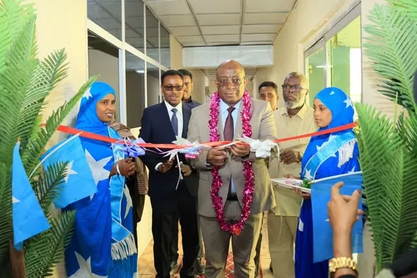 Somalia’s Minister of Information Inaugurates Radio Mogadishu Studio Modernization Project
