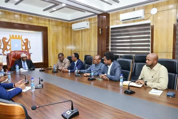 Somali parliamentary leaders meet constitutional review committees on progress of provisional constitution
