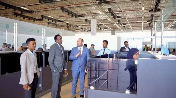 German federal police delegation visits Somalia to strengthen migration and border security cooperation.