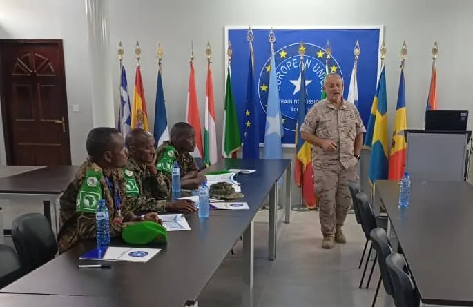 EUTM-Somalia Conducts Strategic Communication Training for Somali National Army and Security Institutions