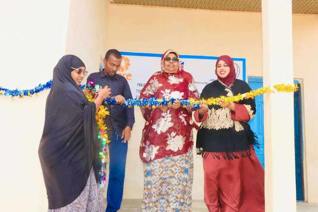 Jubbaland Women’s Minister Launches New Women’s Skills and Empowerment Center Near Kismayo