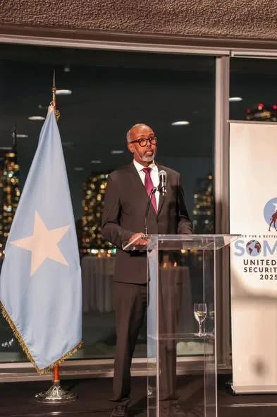 Somalia’s permanent mission to the United Nations hosts diplomatic reception in New York