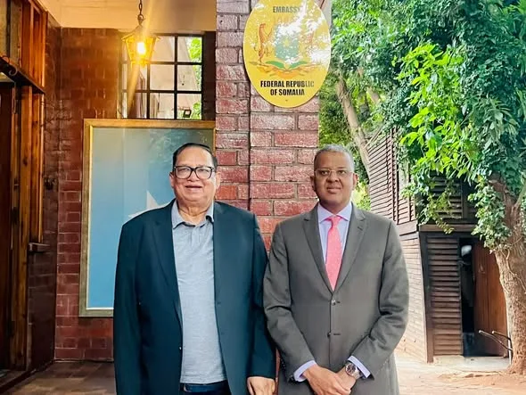 Deputy minister of social development of South Africa visits Somali embassy to strengthen bilateral relations