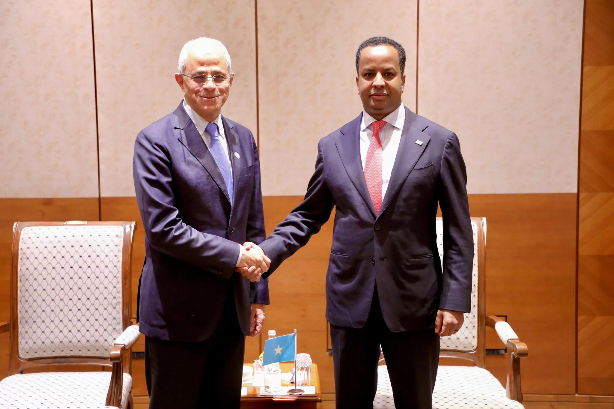 somalia foreign minister meets yemen deputy foreign minister in new delhi to strengthen bilateral cooperation