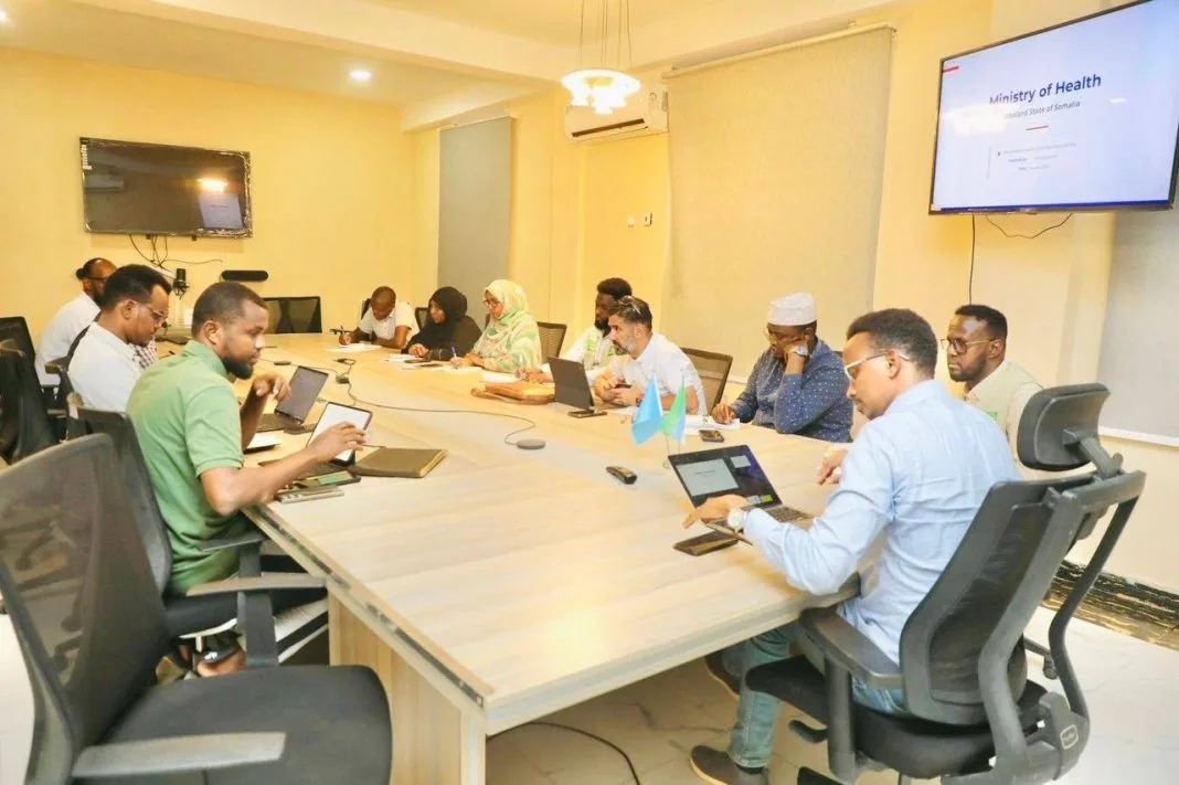 jubaland health ministry hosts solo and pious projects delegation to discuss healthcare improvements