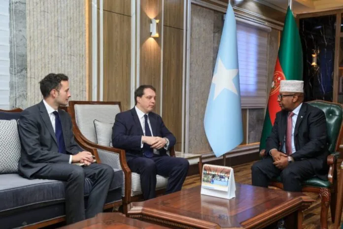 Somali Defence Minister Meets UK Acting Ambassador to Strengthen Security Cooperation